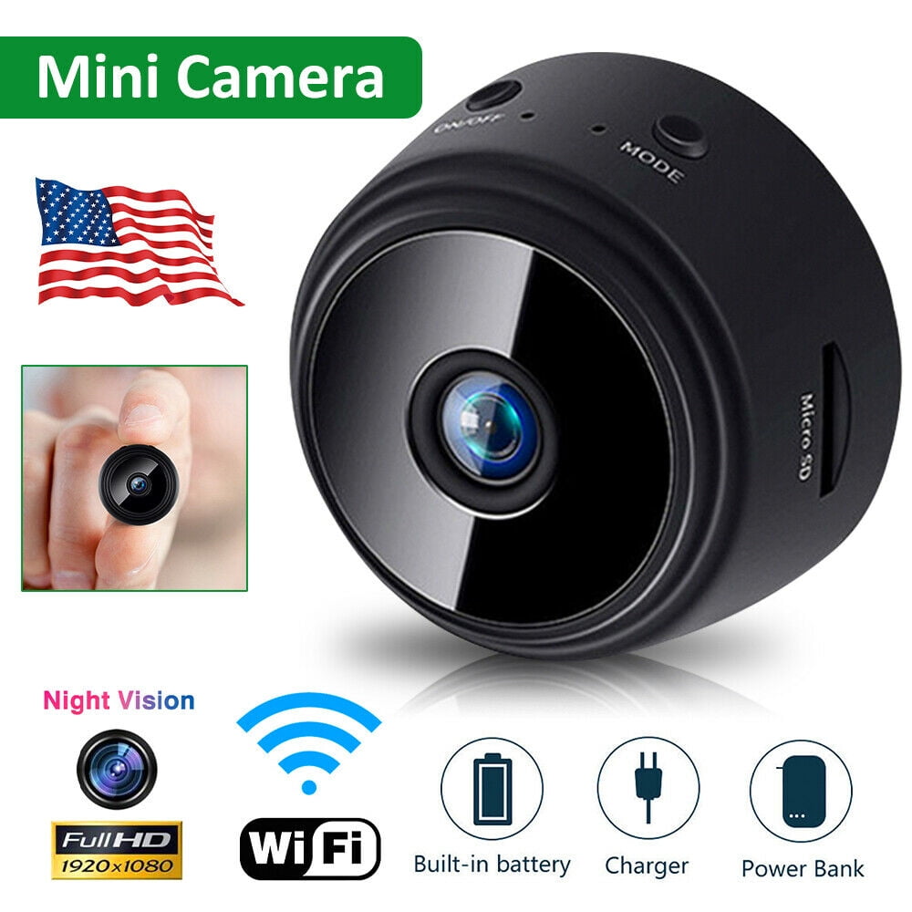 Mini Wireless Camera Home Security Night Vision HD 1080P 