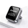 thumbnail image 1 of Mini Wireless CarPlay Adapter for Apple iPhone iOS 10+, No Delay & Plug & Play, Convert Wired to Wireless Carplay Dongle for 2026 Cars, USB-A/Type-C Port with Realtek 8730E Chip for iPhone6+, 1 of 7