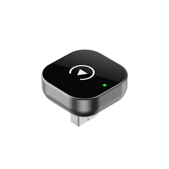 Mini Wireless CarPlay Adapter Converts Wired CarPlay/Android Auto to Wireless Plug & Play Converter Dual Band WiFi for Fast & Stable Performance Seamless Connection for Car Play Adapter