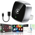 thumbnail image 1 of Mini Wireless CarPlay & Android Auto Converter, Dual USB-A/Type-C Plug & Play, Zero Delay Fast Pairing, Universal Compatibility for iPhone Android Phones & Majority Car Models, 1 of 7