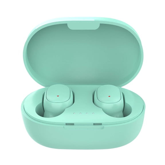 Mini Wireless Earbuds Bluetooth 5.1 in Ear Light Weight Headphones, Long Playtime Ear Buds with Charging Case, Built-in Microphone Headset,Premium Sound with Deep Bass for Sport