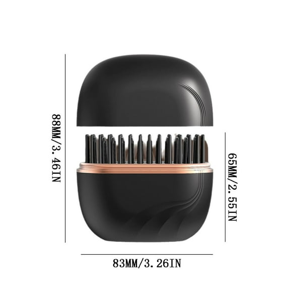 Mini Wireless Hair Straightener – Portable, No Damage to Hair with Three Temperature Settings – Rechargeable, Quick Styling for All Hair Types