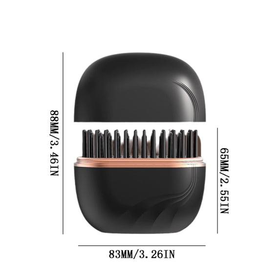 Mini Wireless Hair Straightener – Portable, No Damage to Hair with Three Temperature Settings – Rechargeable, Quick Styling for All Hair Types
