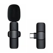 Mini Wireless Lavalier Microphone for iPhone, iPad, Android - Bluetooth Lavalier Cell Phone Microphone for YouTube Video Recording - Clip-On Lavalier Microphone for Tiktok Interview Podcast Vlog