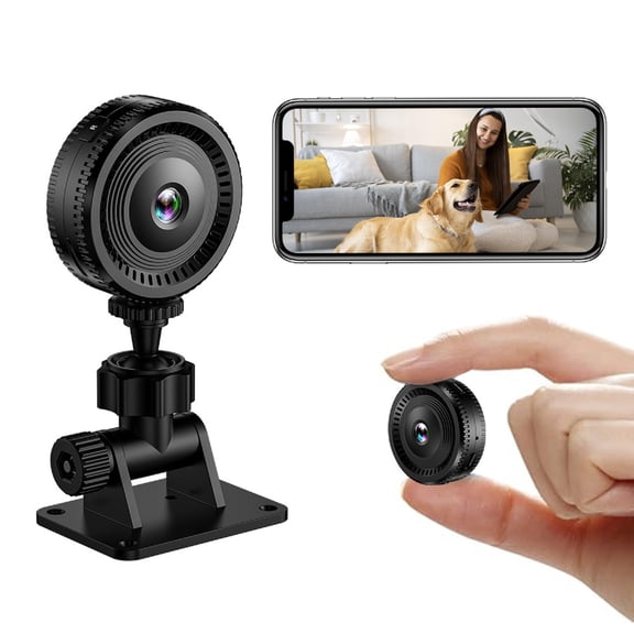 Mini Wireless Security Camera, HD 1080P Nanny Cam, Night Vision, Motion Detection, Home Indoor Outdoor Camer for Home Security