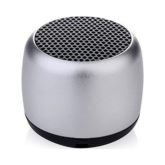 Mini Wireless Speaker Compatible With Amazon Fire HD 8 / Plus (10th Gen 2020 Release), Amazon Fire HD 10 / Plus (11th Gen 2021 Release) - Hands-free Microphone Audio Multimedia Rechargeable Silver