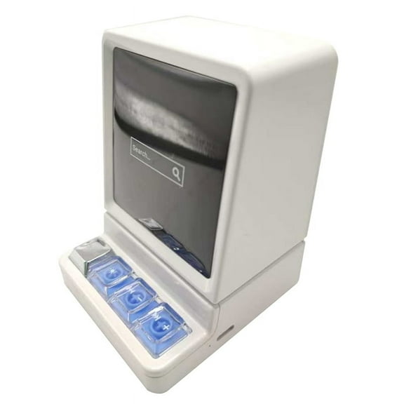 Mini Wireless Speaker with RGB Button Unzip Desktop Mini Bluetooth Atmosphere Pixel ES y1525