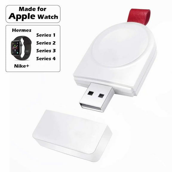 Mini Wireless Watch Charger Portable Wireless Magnetic USB Fast Charger for iwatch Charger Series 4/3/2/1