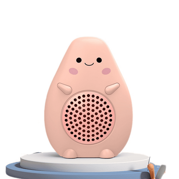 Mini Wireless pink Speaker, Outdoor Portable Bass Speaker, With Lanyard, Support FM Radio, TF Card Playback