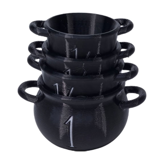 Mini Witch Black Candy Pot,Mini Witch Cauldron Desktop Ornament For Halloween Decorative Item For Tables Unique For Season Celebrations