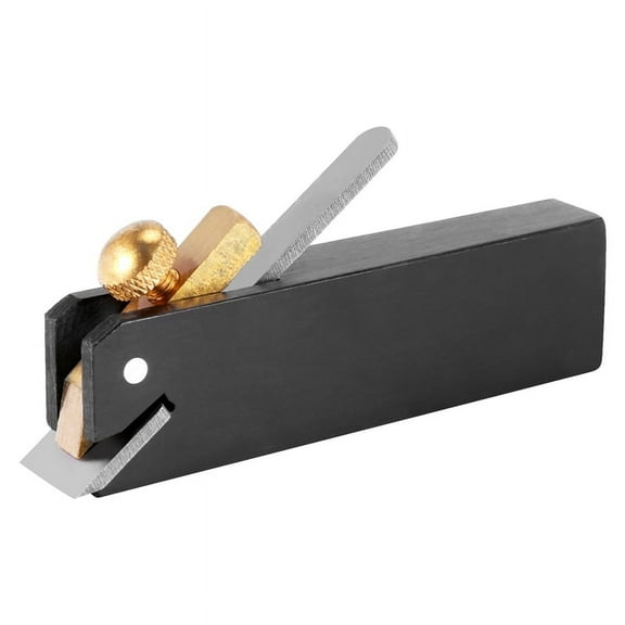Violin Making Luthier Hand Planer, 75x12x20mm Mini Wood Angle Planer for Precise Edge Trimming, No Power Needed, 1 Pack