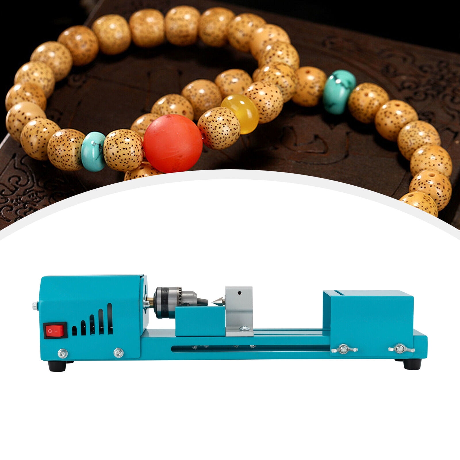 VEVOR Mini Lathe Machine 24V 96W Mini Wood Lathe Tools 2.76 in x 6.3 in... VEVOR Mini Lathe Machine 24V 96W Mini Wood Lathe Tools 2.76 in x 6.3 in...