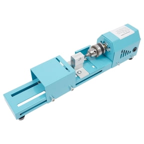 Mini Wood Lathes Multi Metal Mini Lathe CNC Polisher Wood Model Making Drilling Milling Machine Tool 150W for DIY Grinding Drill Art Woodworking