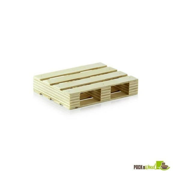 Mini Wood Pallet - 3.15 x 2.4 x 0.75 in.