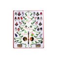 thumbnail image 1 of Mini Wooden Christmas Tree Tabletop Ornament for Desk and Shelf, Rustic Xmas Tree Decoration for Home Office, Small Holiday Display Decor for Winter Season 12.2Inch, 1 of 7