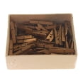 thumbnail image 1 of Mini Wooden Clothespins, 1-1/4-Inch, 50-Count, Gold, 1 of 1