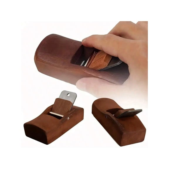 Mini Woodworking Hand Planer Set Precision Flat Wood Carpenter Tool For DIY Craft Projects Compact Smoothing Plane For Home Garden Woodworking