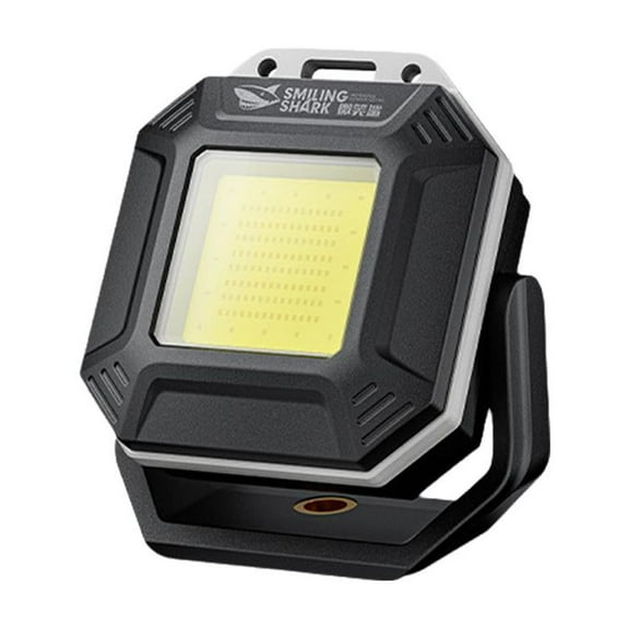 Mini Work Light, Portable Magnetic LED Work Lamp with White, Yellow, and Red Light Modes for Outdoor Camping and Emergency Use