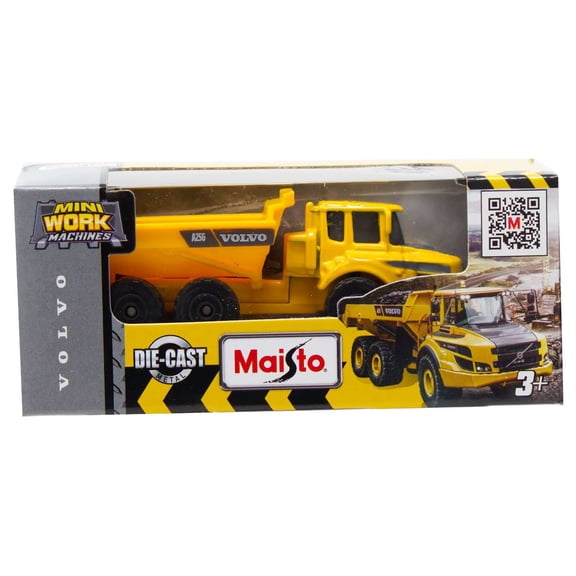 Mini Work Machines Volvo Dump Truck Diecast Vehicle