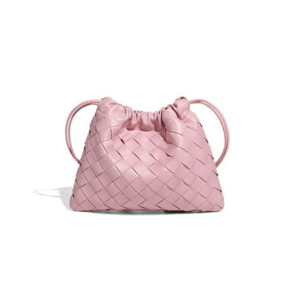 Mini Woven Draw Shoulder Mobile Bag