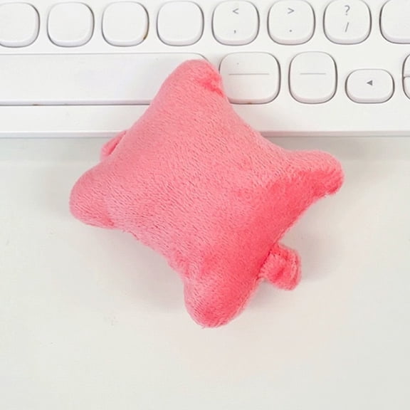 Mini Wrist Cushion 3x3 in, Cute Support Pillow with Soft Flannel and Sponge Filling, Ergonomic Computer Mouse Wrist Rest for Office Workers Students and Typing Relief