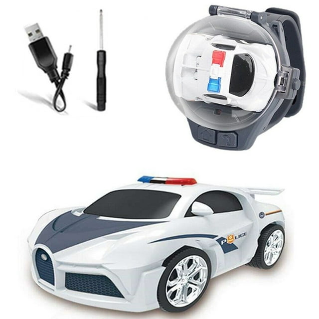 Mini Wrist Remote Control Car for Kids, 2.4GHz Watch Remote Control Car Toy USB Charging RC Car