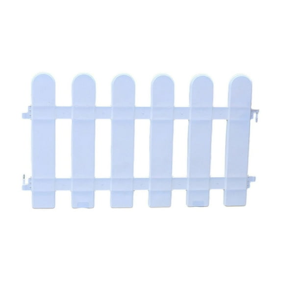 Mini Yard Fence, Small Garden Fence for Outdoor and Home Use, Decorative Border for Landscaping, Outdoor Fence Panels for Backyard, Patio, Flower Beds, and Pathways