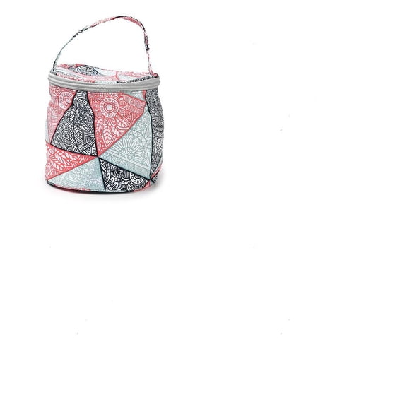 Mini Yarn Storage Bags Colorful Patterns Small Yarn Bag with Holes Portable Yarn Storage Case Mini Project Organizer Crochet Thread Sewing