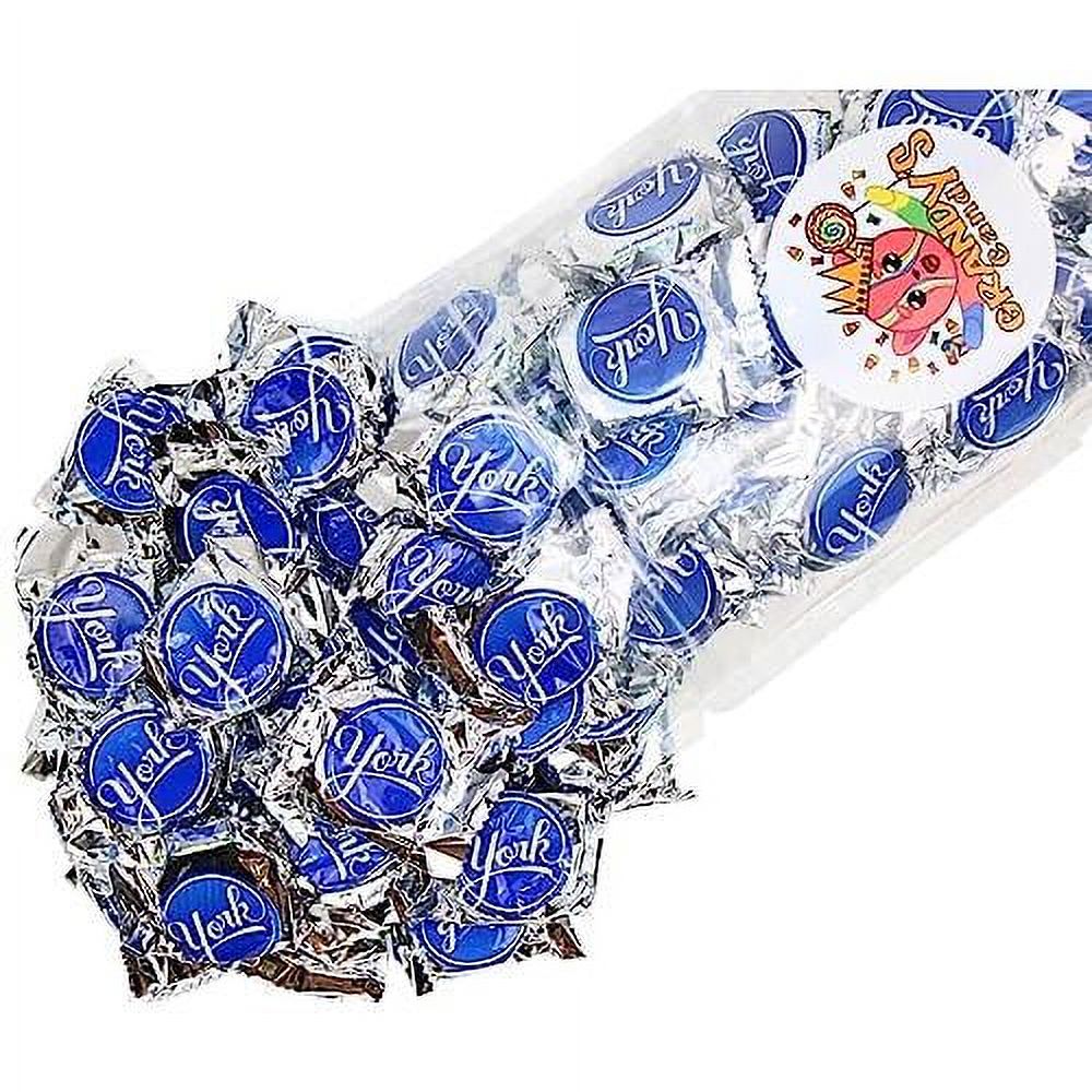 Mini York Peppermint Patties Bulk Candy Super Saver (Individually Wrapped) 1 Pound