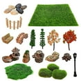 thumbnail image 1 of Mini Zen Garden Accessories, Outdoor Fairy Garden Miniatures, Sandbox Decorations, Zen Tray Items, Terrarium Ornaments, Dollhouse Supplies, Desk Top Figurines, Bonsai Decorative Craft Tools Kit, 1 of 8