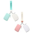 thumbnail image 1 of Mini Zip Around Wristlet Wallet for Women Double Pocket Wrist Wallet Portable Purse Keychain Handbag Gift for Women Mom Girlfriend Wife Daughter 4/3/2/1PCS, 1 of 7