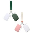 thumbnail image 1 of Mini Zip Around Wristlet Wallet for Women Double Pocket Wrist Wallet Portable Purse Keychain Handbag Gift for Women Mom Girlfriend Wife Daughter 4/3/2/1PCS, 1 of 7