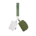 thumbnail image 1 of Mini Zip Around Wristlet Wallet for Women Double Pocket Wrist Wallet Portable Purse Keychain Handbag Mother'Day Birthday Gift for Women Mom Girlfriend Wife Daughter, 1 of 9