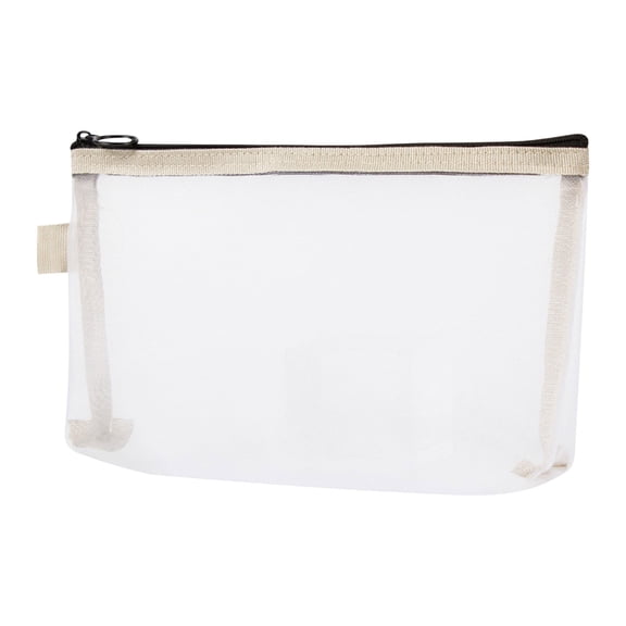 Mini Zipper Mesh Bags,Nylon Mesh Pouch Pencil Case, Coin Purse, Card Holder, Portable Travel Makeup Cosmetic Mesh Zipper Bags for Store Stationery, Cosmetics or Toiletries