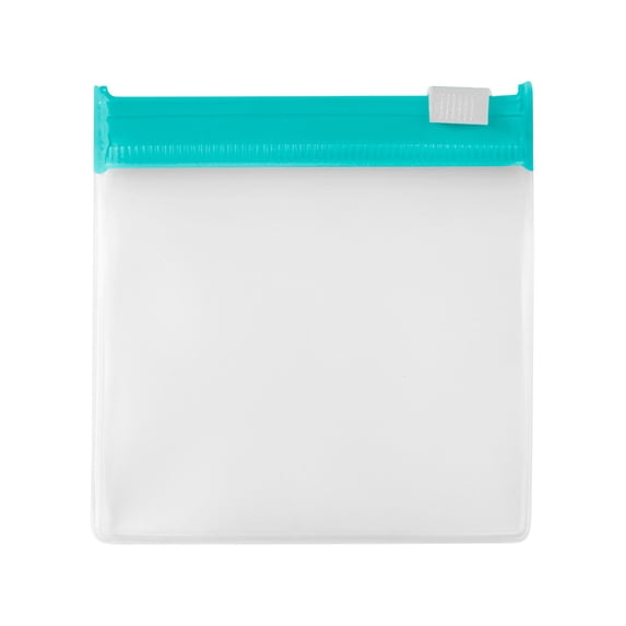 Mini Zipper Pouch, 1Pc Reusable Storage Bags, 3X2.75inch Clear Zipper Bags, Small Pouches for Travel, Portable Sealing Plastic Case for Home Organization, Small Item Storage Bags