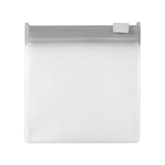 Mini Zipper Pouch, 1Pc Reusable Storage Bags, 3X2.75inch Clear Zipper Bags, Small Pouches for Travel, Portable Sealing Plastic Case for Home Organization, Small Item Storage Bags