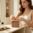 thumbnail image 1 of Mini Zipper Pouch, Weave Textured Bag, Portable Storage Pouch, Soft Breathable Fabric and Compact Travel Size for Lipsticks, Earphones, and Small Daily Items., 1 of 6