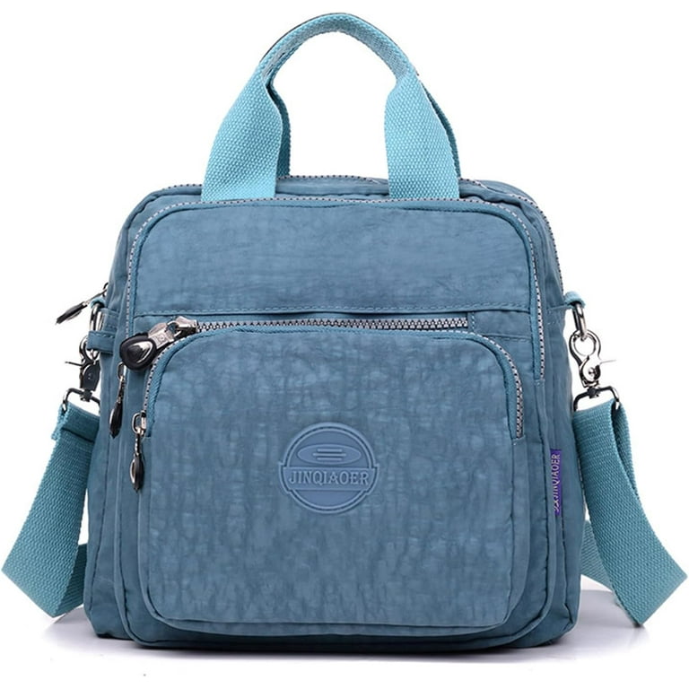 Small nylon hot sale backpack purse