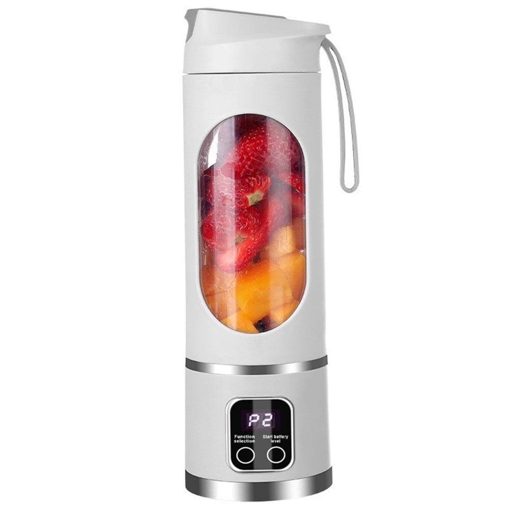 Mini blender with 8 or 12 steel blades 450ml travel cup blender for picnic