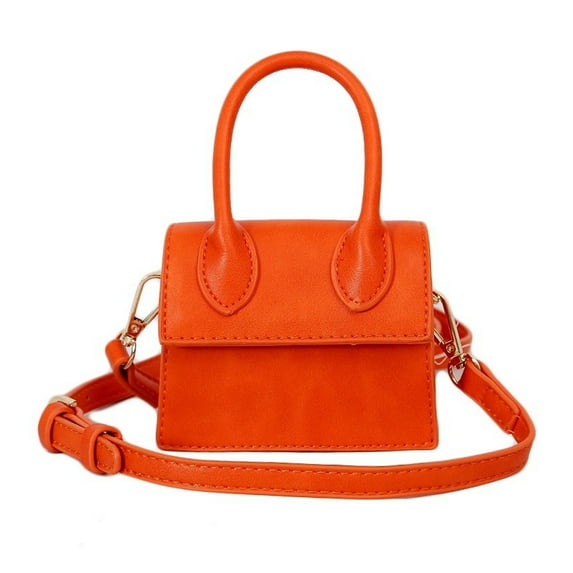Mini delicate handbags, Crossbody Bags-Orange