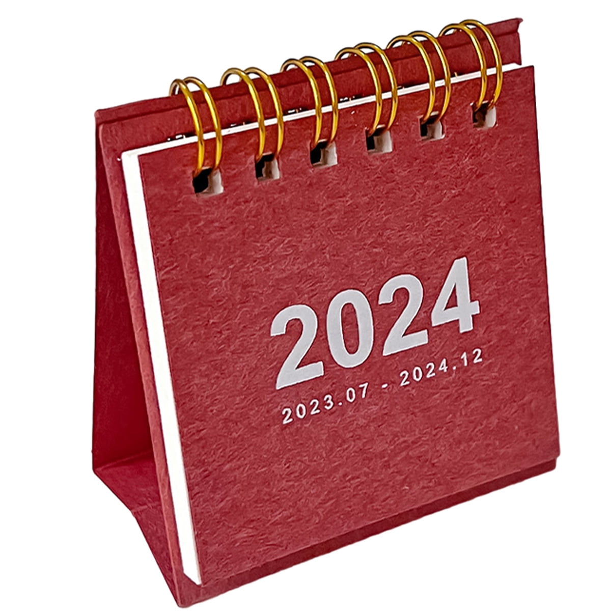 Mini desk calendar Standing Flip monthly calendar Desk calendar School home office schedule