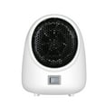 thumbnail image 1 of Mini desktop heater Personal Space Warmer Desktop Mini Heater, 400W Portable Heater Fan, Fast Space Heater for Office Desk, Compact Personal Warming Fan 7x5.5x4in White, 1 of 1