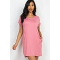 thumbnail image 1 of Mini dress with cap sleeves and pockets., 1 of 11
