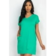 thumbnail image 1 of Mini dress with cap sleeves and pockets., 1 of 11