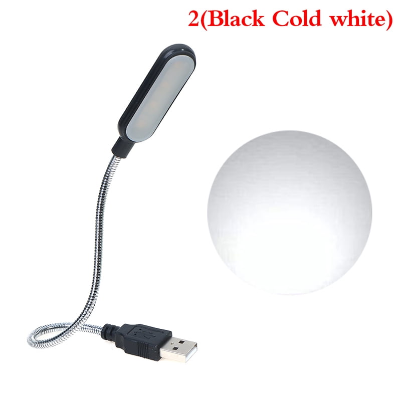 Mini flexible Laptops USB LED Light Reading Table Desk Lamp for Power ...