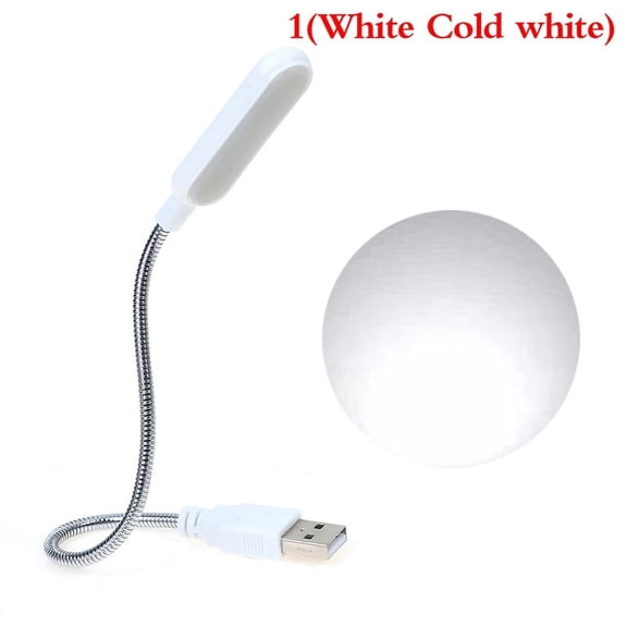 Mini flexible Laptops USB LED Light Reading Table Desk Lamp for Power Bank PC
