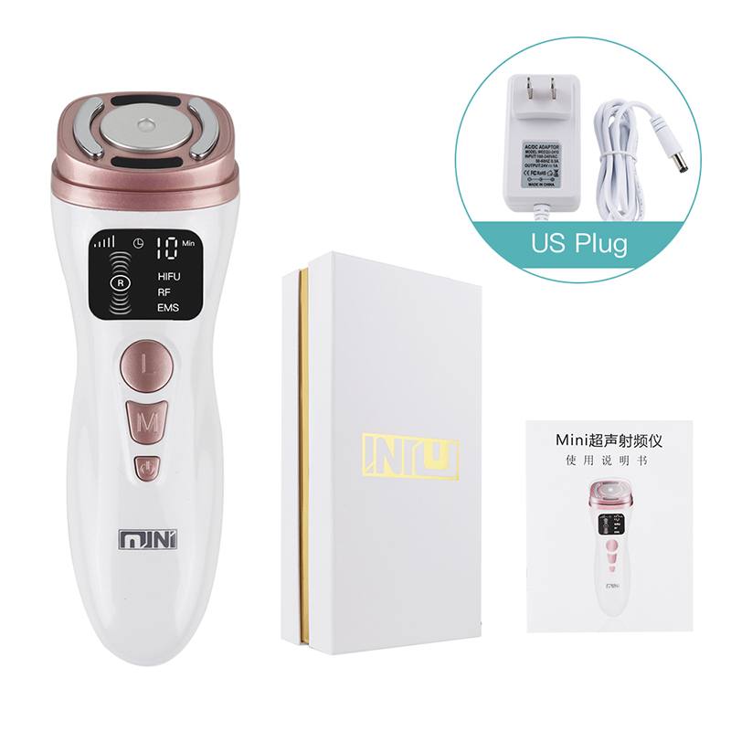 Mini hifu RF Massager Facial body Radiofrecuency Ultrasound Microcurrent Lift Wrinkle Beauty Machine Skin Care Tools
