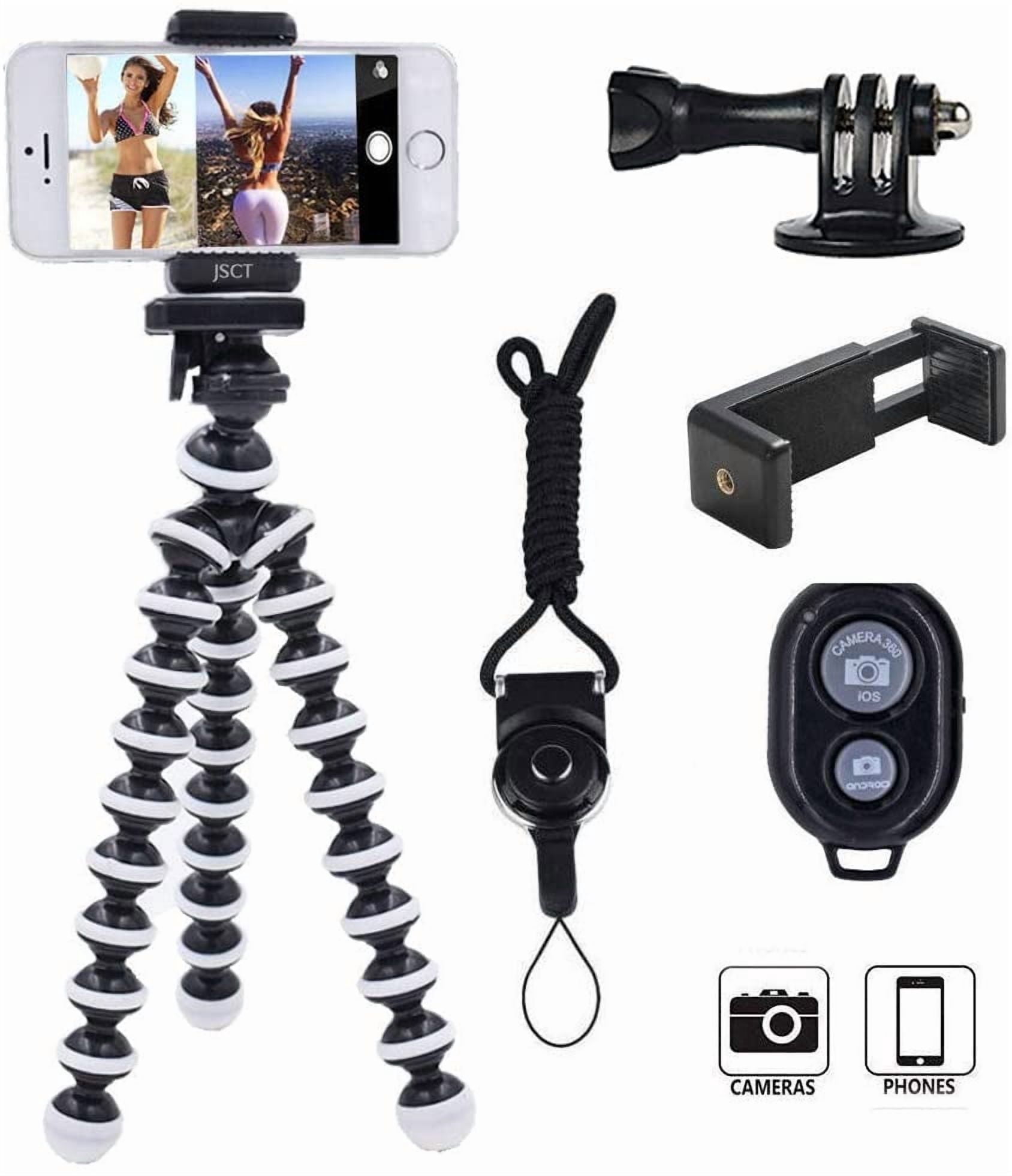 Niteris Mini iPhone Tripod, Flexible Camera Stand Holder, Octopus ...