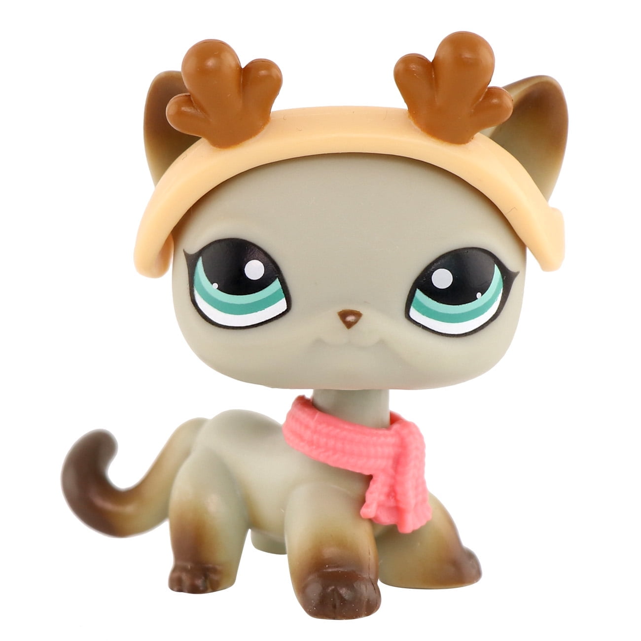 Mini lps shop Grey Shorthair Cat #391 Egyptian Kitty with