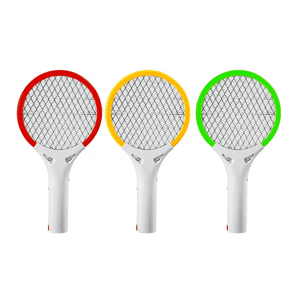 Mini portable rechargeable mosquito and fly repellent swatter, suitable for summer outdoor garden camping